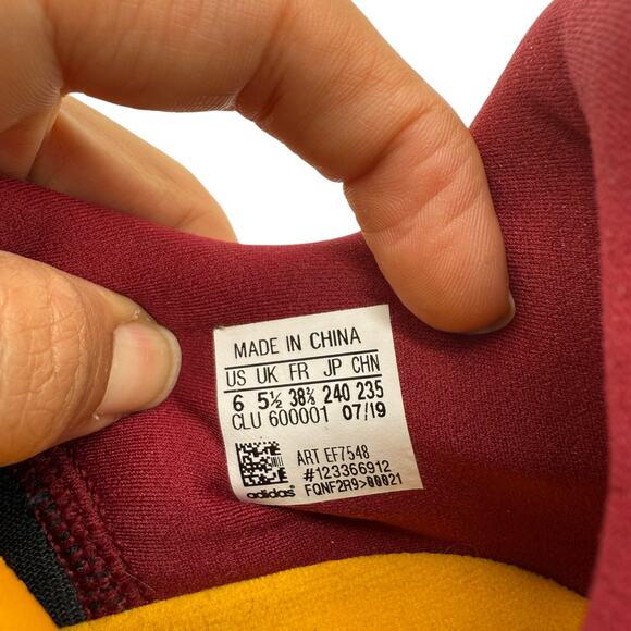 adidas x Missoni PulseBoost HD Core Burgundy Men’s Size 6 - Picture 7 of 9